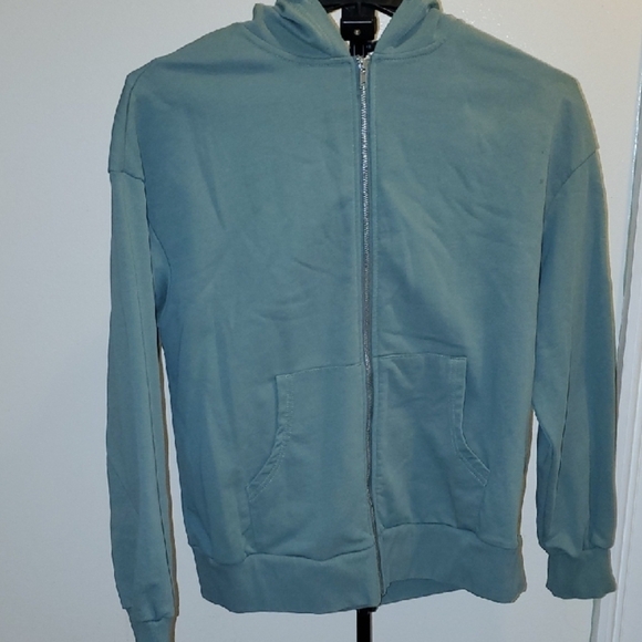 Zip Up hoodie sweatshirt f hood, zip down the front, - Picture 5 of 9